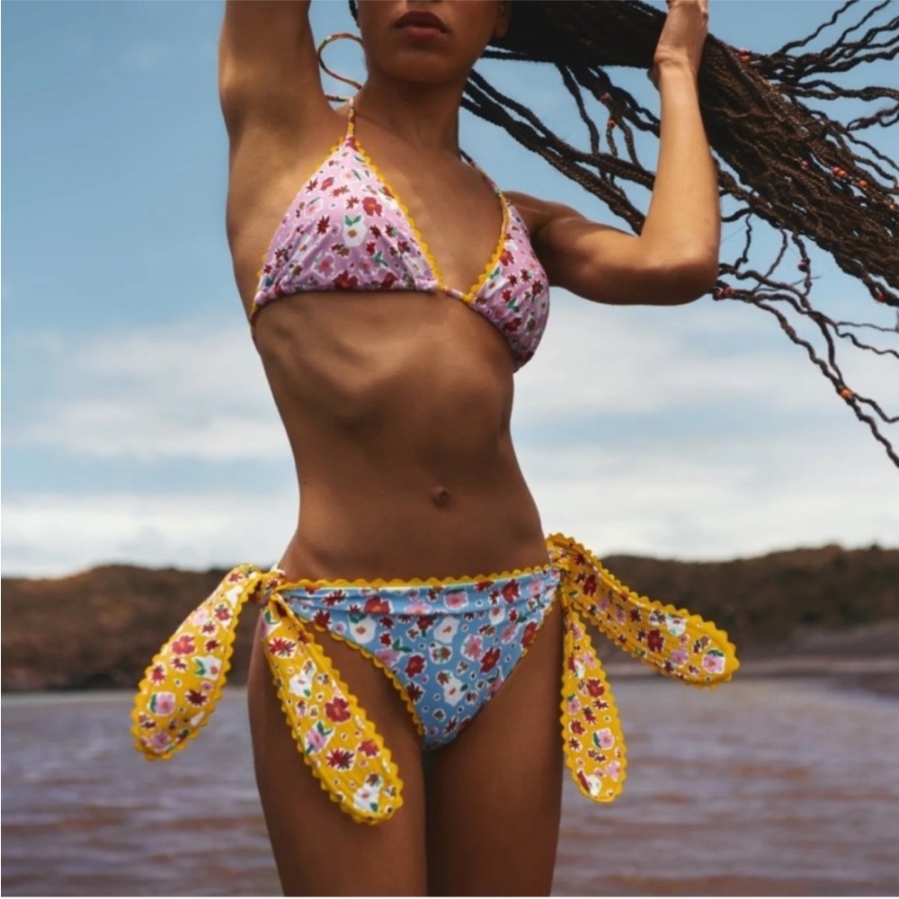 NWT Celia B reversible Bikini xs